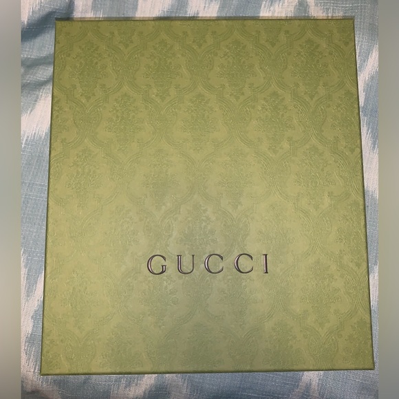 Men's GG Rhyton Low Top Canvas and Leather Sneakers - Picture 7 of 7